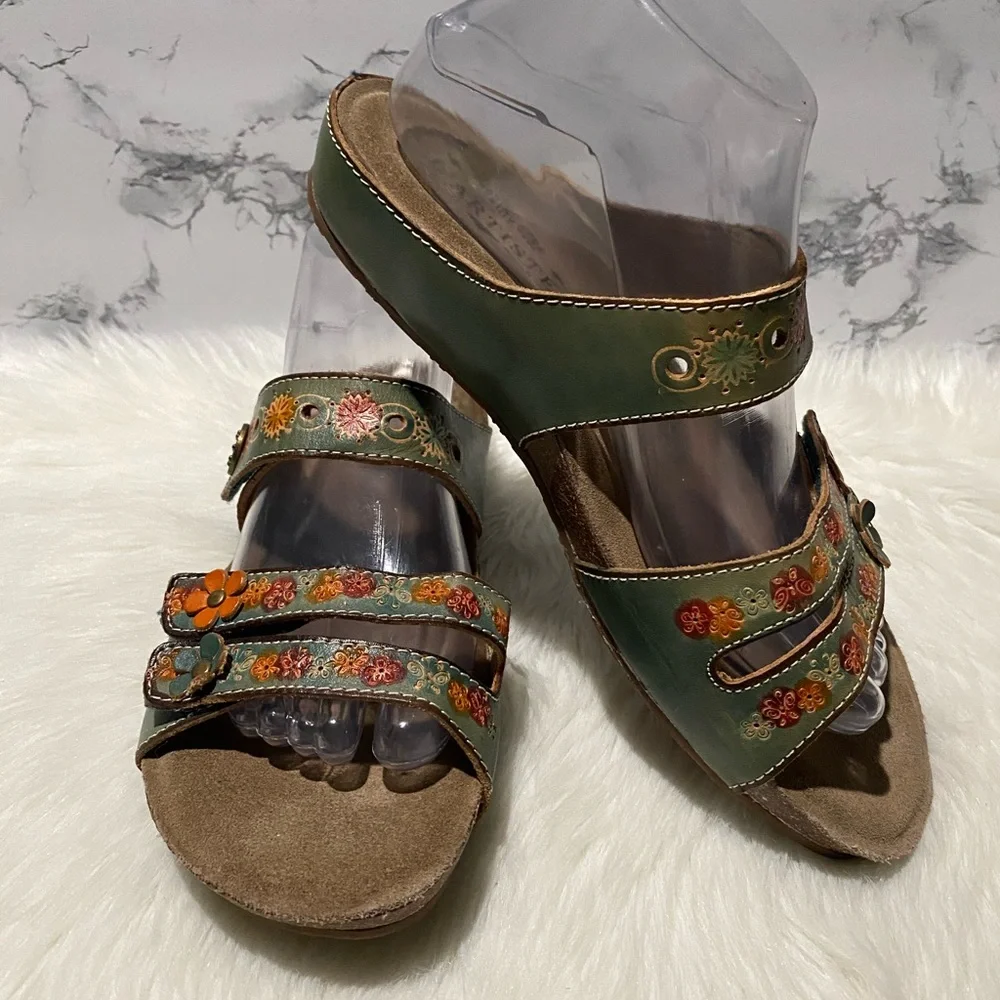 Spring Step L’ARTISTE Sandals - Picture 1 of 6